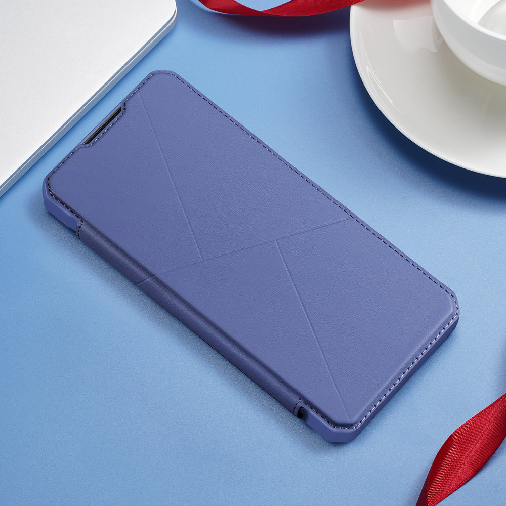 Premium DuxDucis® SKIN X Etui za Samsung A03s Modri