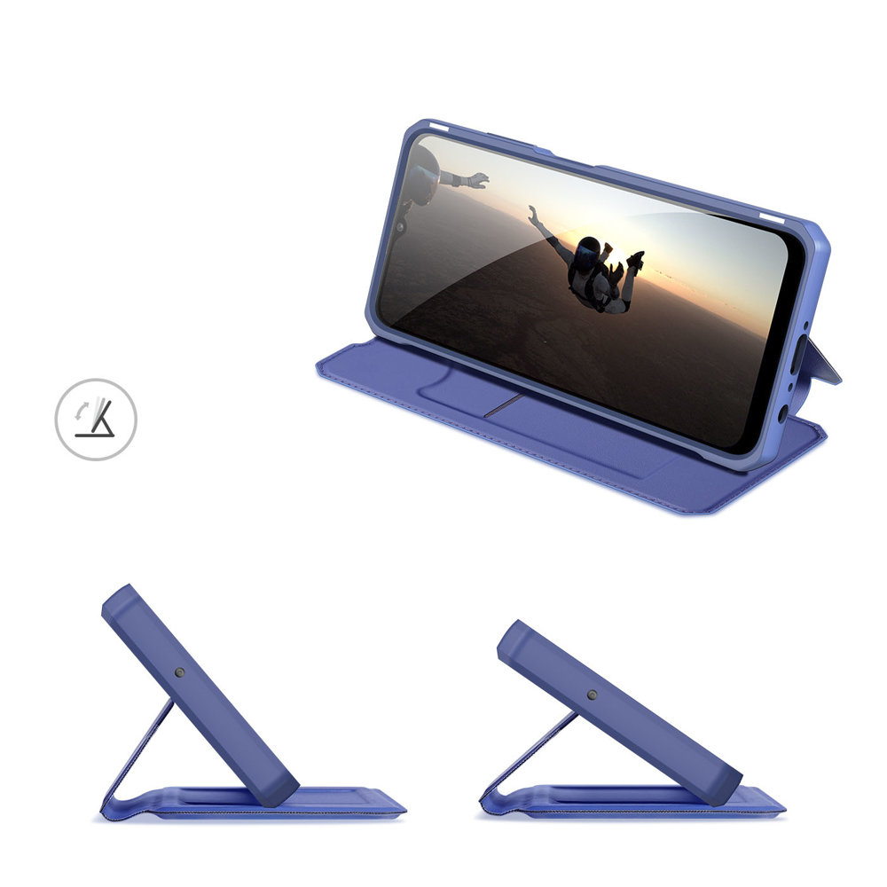 Premium DuxDucis® SKIN X Etui za Samsung A03s Modri