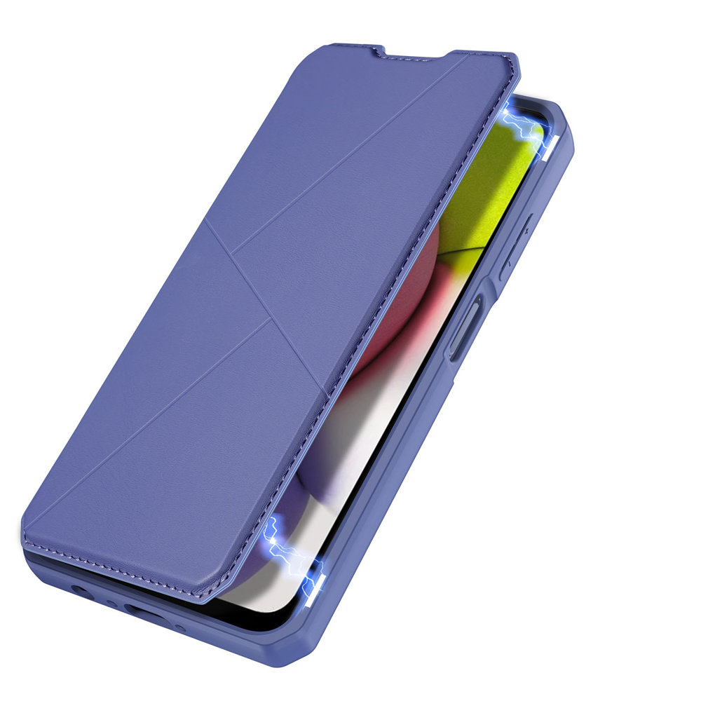 Premium DuxDucis® SKIN X Etui za Samsung A03s Modri
