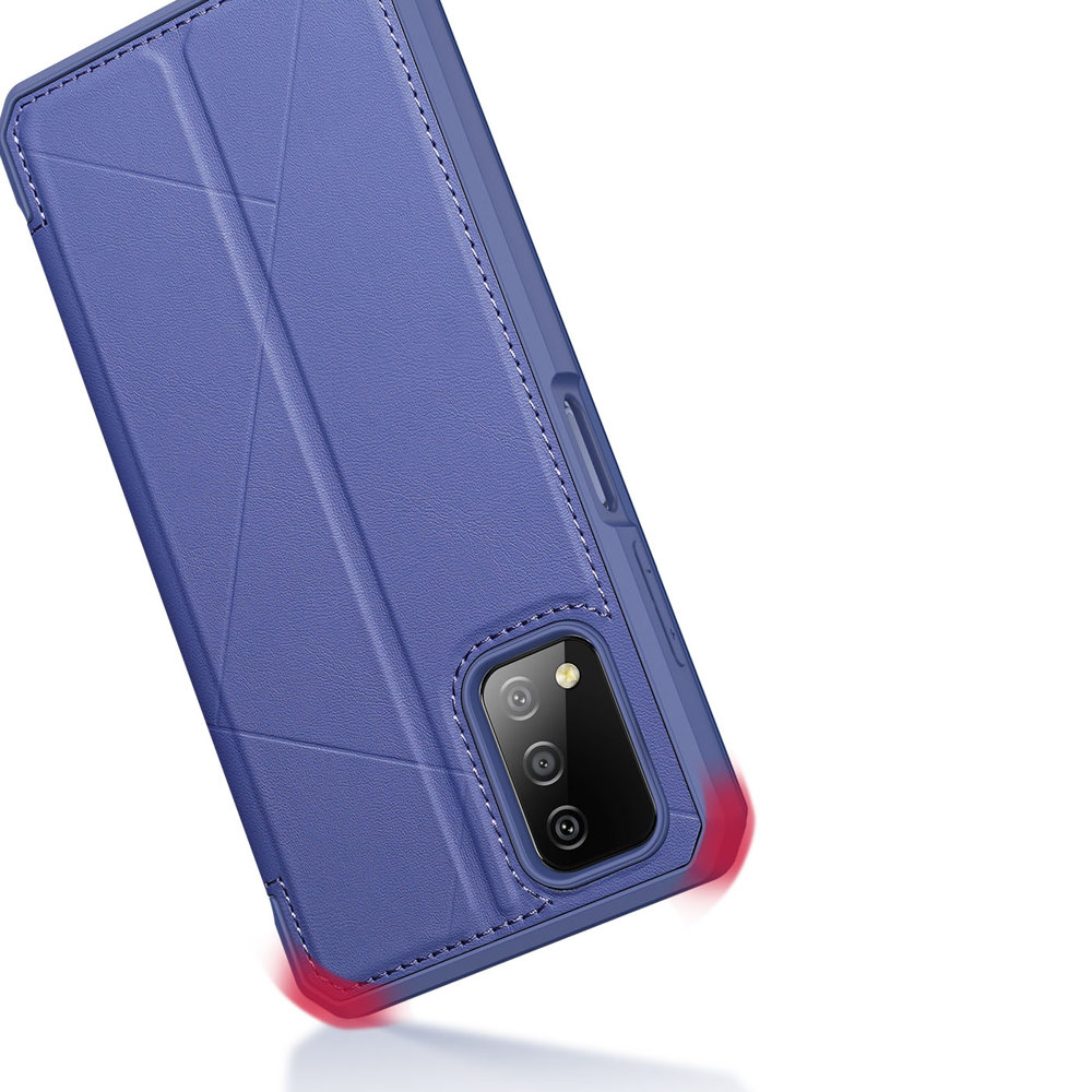 Premium DuxDucis® SKIN X Etui za Samsung A03s Modri