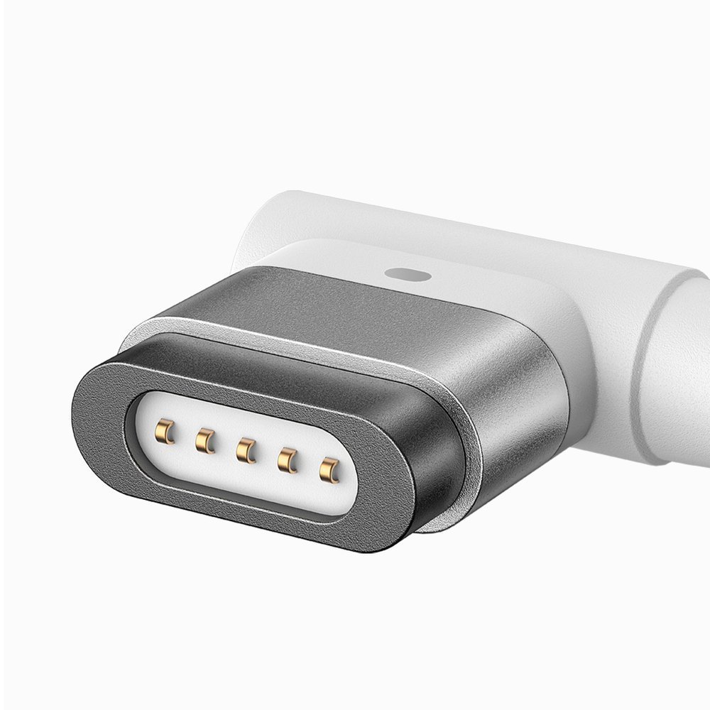 Baseus® CATXC-W02 Magnetni MacBook Type C 60W kabel 2M beli (L-oblika)
