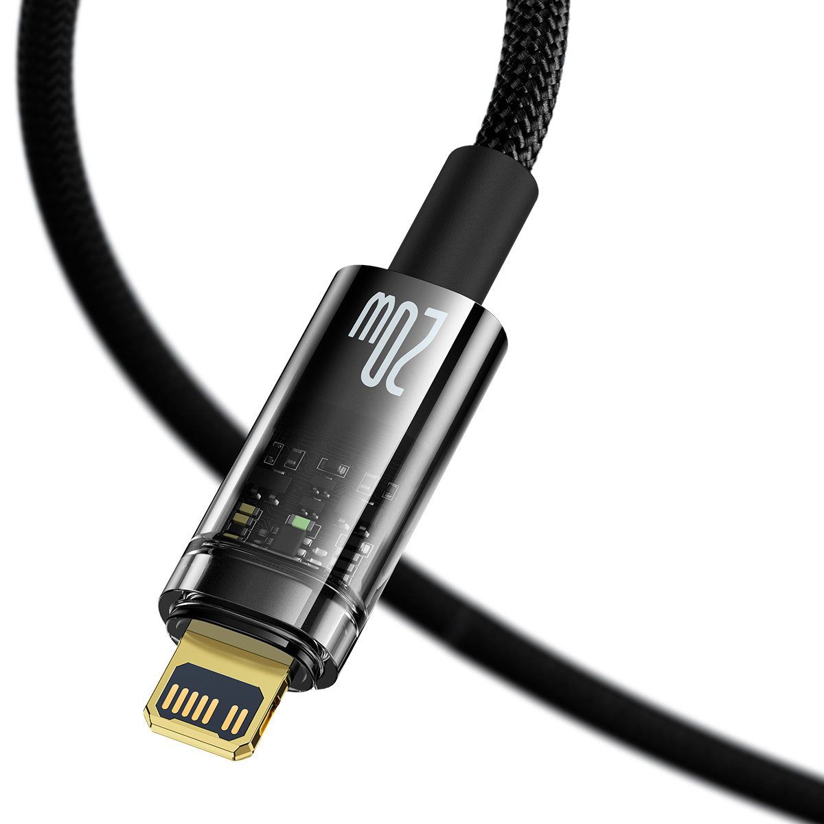 Baseus® CATLGD-01 Type C to Lightning Kabel 1M 20W Črni